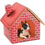 Foldable Brick Pattern Dog House